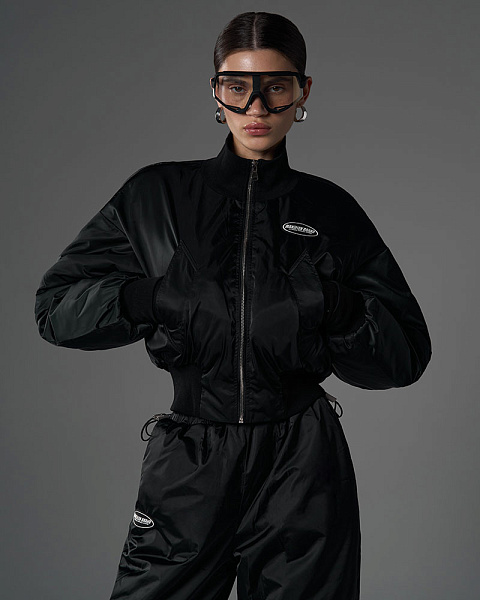 БОМБЕР “WARM WALK” | ЧЕРНЫЙ