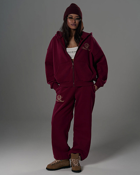 КОСТЮМ “ZIP QW” | ВИННЫЙ