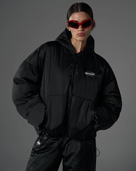 ХУДИ-ПУХОВИК “DYNAMIC MOTION” | ЧЕРНЫЙ